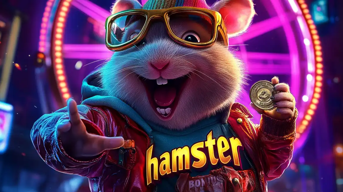 Fun hamster casino mascot promoting bonus offers at Premier Bet games