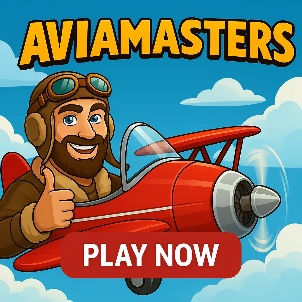 Aviamasters jet crash game with aircraft and multiplier mechanics