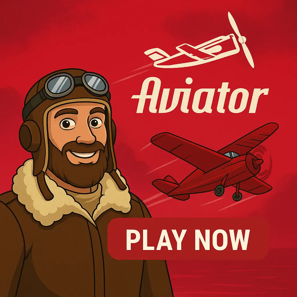 Aviator plane crash game with ascending aircraft and rising multipliers