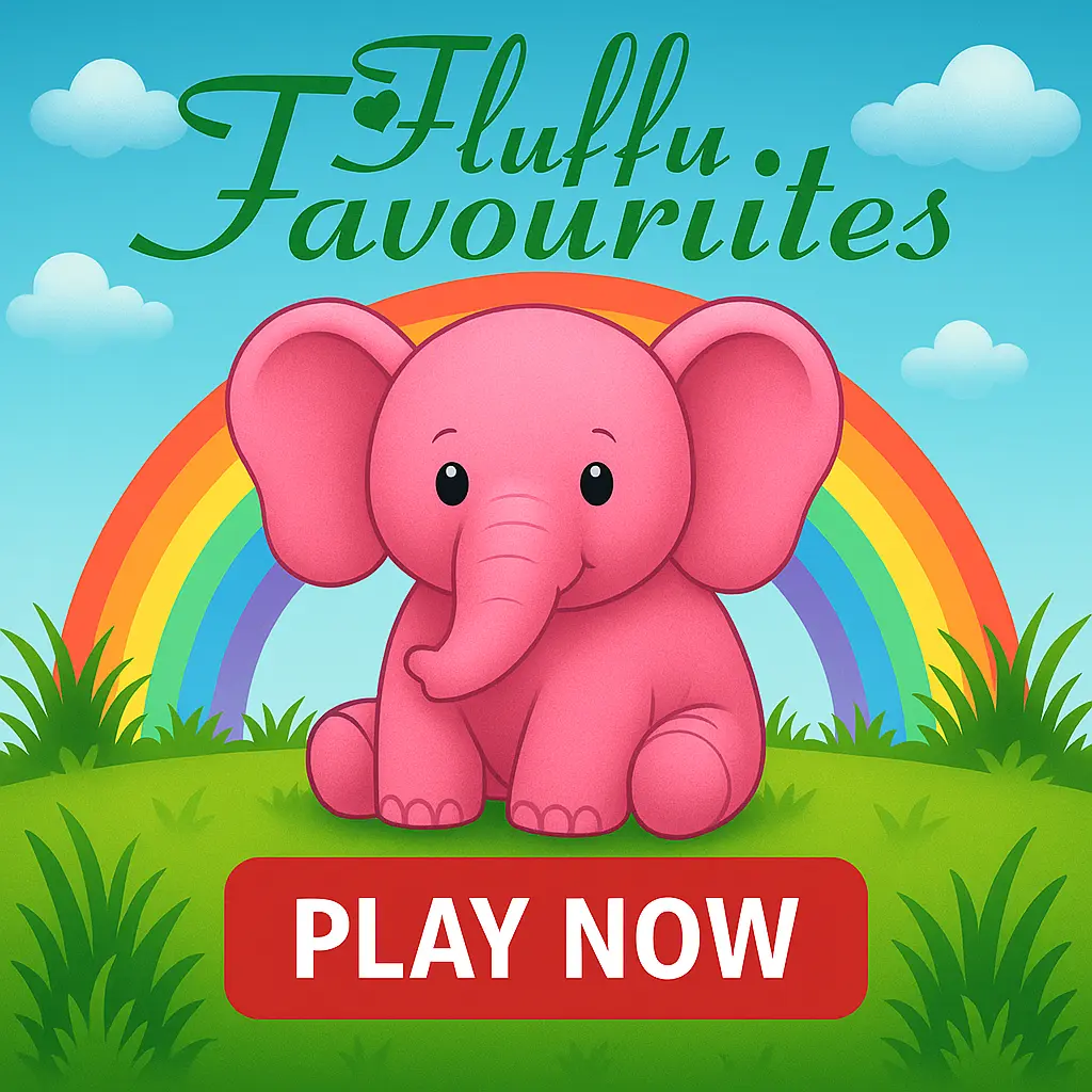 Fluffy Favourites cute plush animal slot with teddy bear symbols